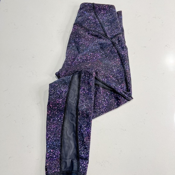 PERFECT Condition** Lululemon Wunder Under High Rise Galaxy Legging- Size 6 - Picture 2 of 7